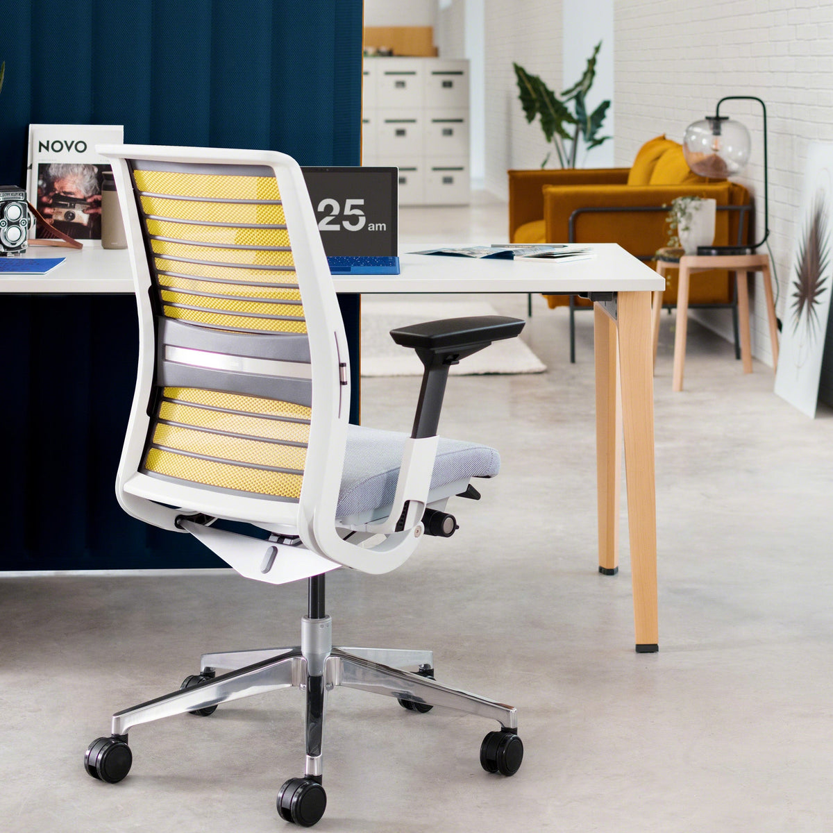 Steelcase think online leather