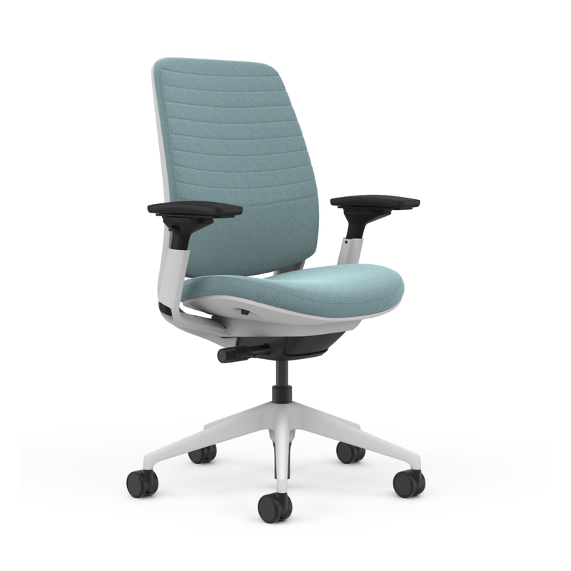 Medley Sky Blue 67006 - Fabric Swatch - Steelcase Hong Kong