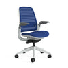 Meshback 3D Microknit Royal Blue; Seat fabric Cogent Royal Blue; Frame Seagull