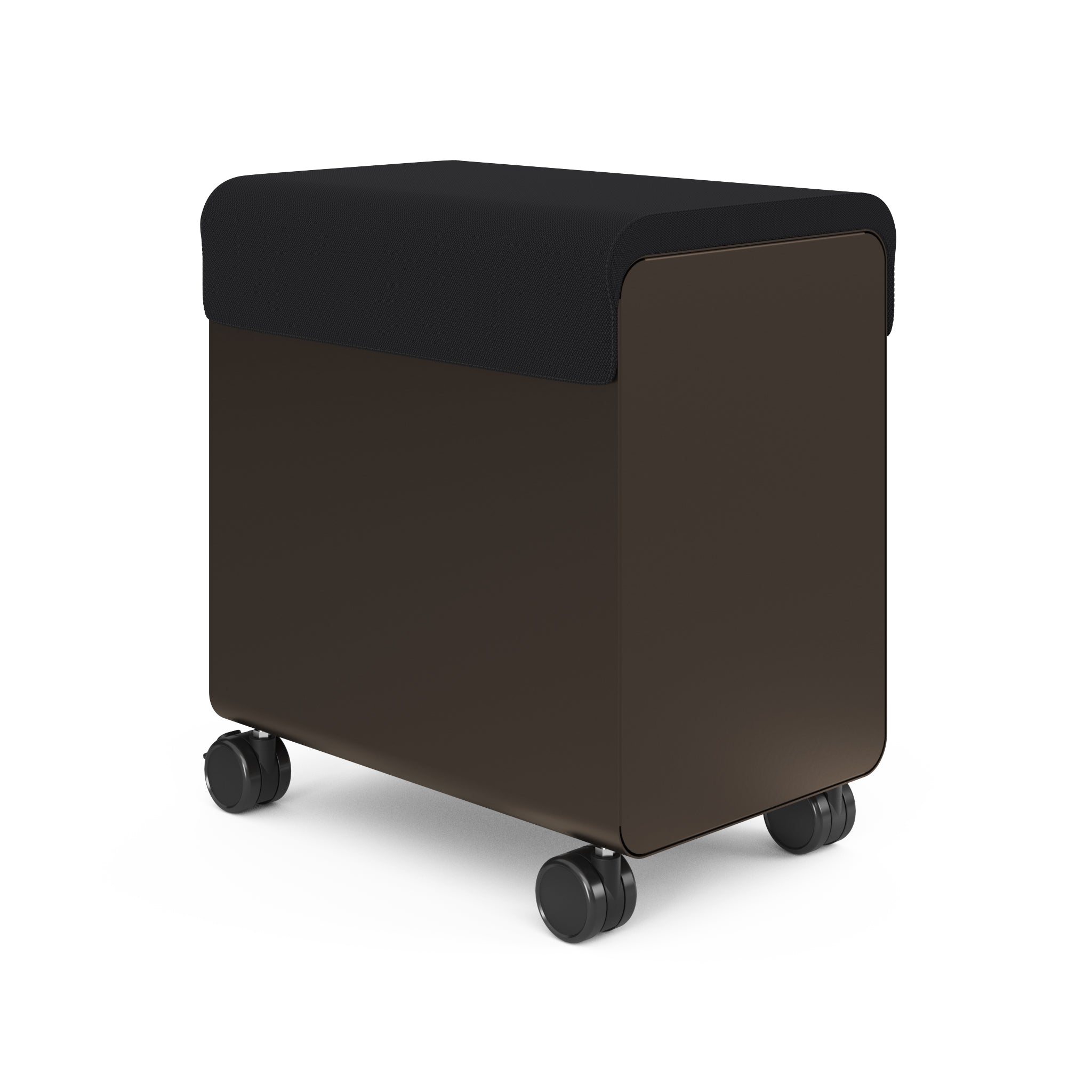 Night Bronze Carcass; Matte Brass Drawers