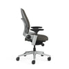Upholstered Back Era Night Owl; Seat Era Night Owl; Frame Platinum