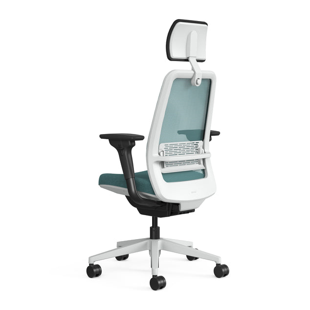 Meshback Lagoon; Seat fabric Otto Lagoon; Frame Seagull