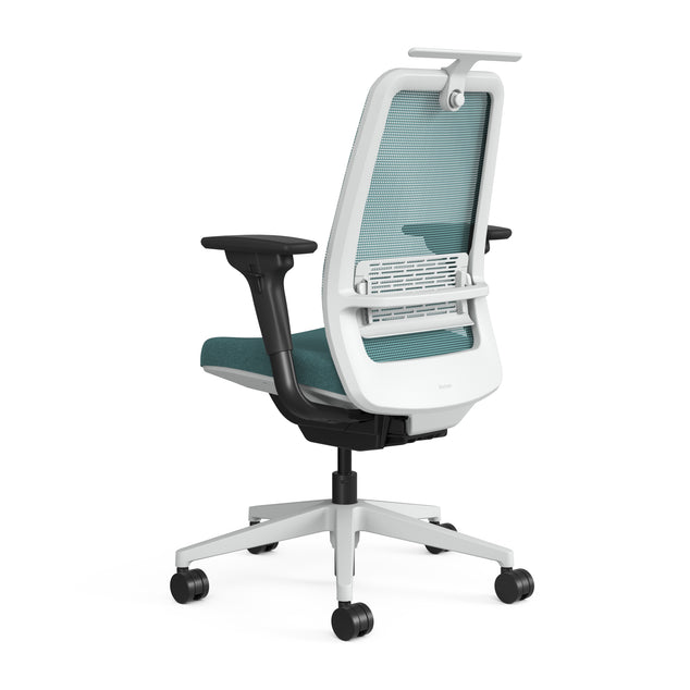 Meshback Lagoon; Seat fabric Otto Lagoon; Frame Seagull
