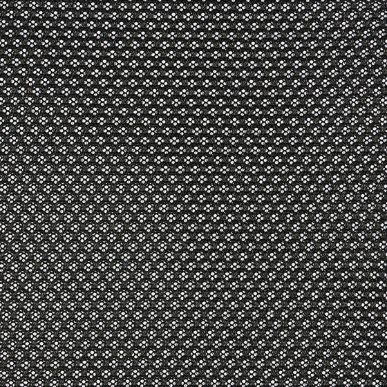 Meshback 3D Microknit Licorice; Seat fabric Otto Charcoal; Frame Black