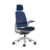 Meshback 3D Microknit Royal Blue; Seat fabric Cogent Royal Blue; Frame Seagull