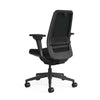 Upholstered back Henry; Seat fabric New Black Henry; Frame Black
