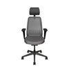 Meshback Black; Seat fabric Otto Charcoal; Frame Black